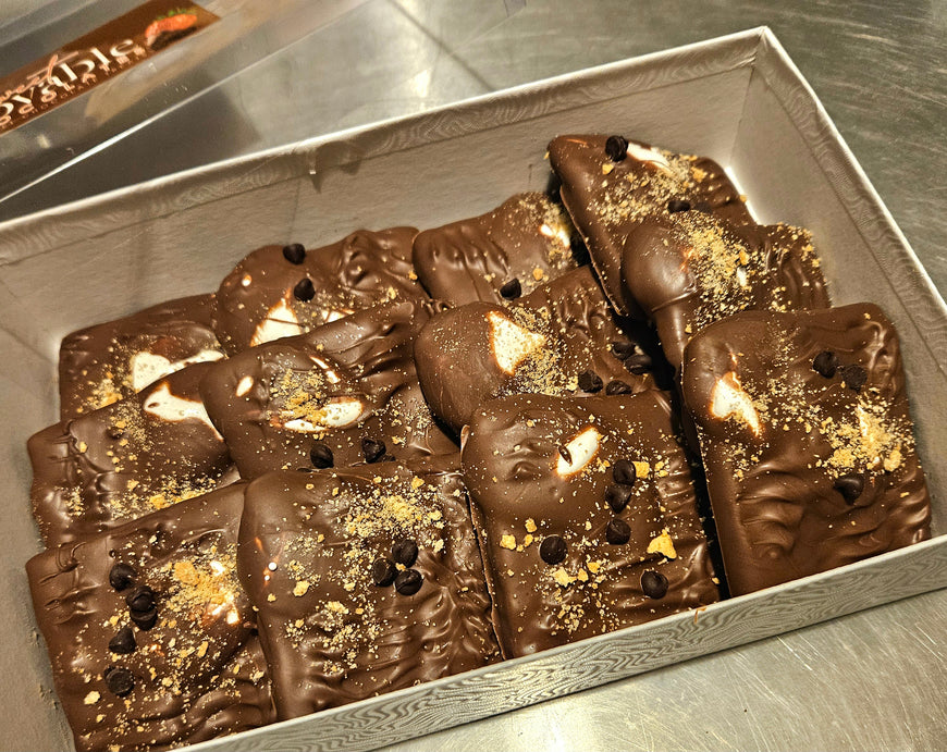 S'mores Chocolate Covered Graham Crackers
