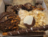 Small PECAN CARAMEL CLUSTER Chocolate Sample Box.