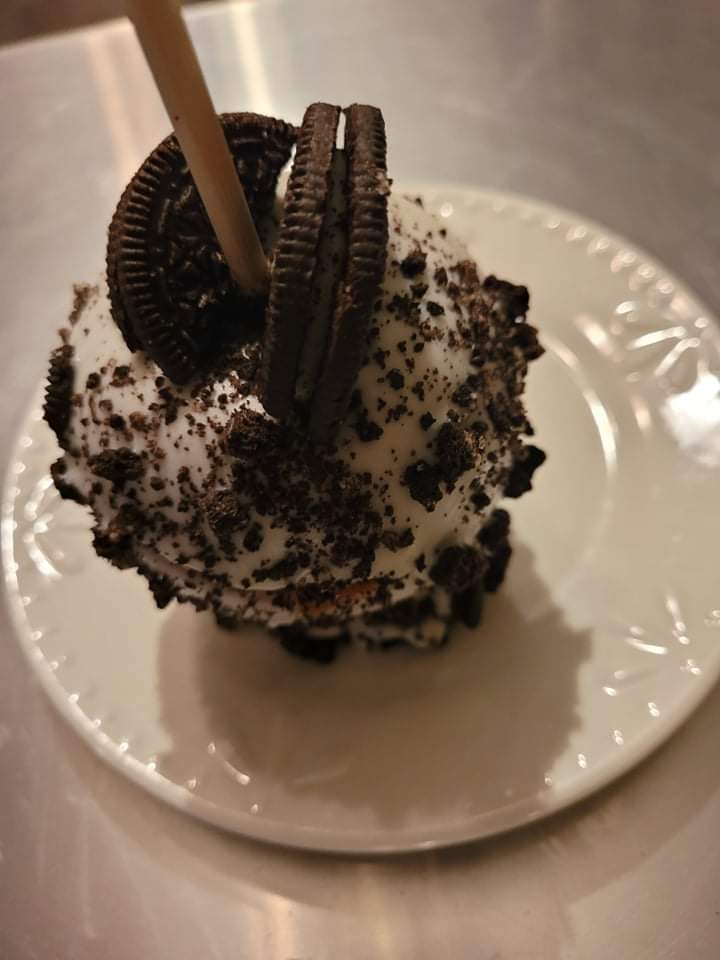 OREO- Caramel Chocolate Covered Granny Smith Apple